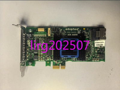 1pc used  Adaptec ASR-6405E 128MB SAS 6GB/s