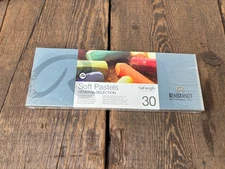 Royal Talens Rembrandt Soft Pastels 30 Half Stick Set General Selection 300C30.5