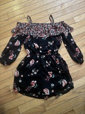Abercrombie Kids Floral Romper Size 15/16