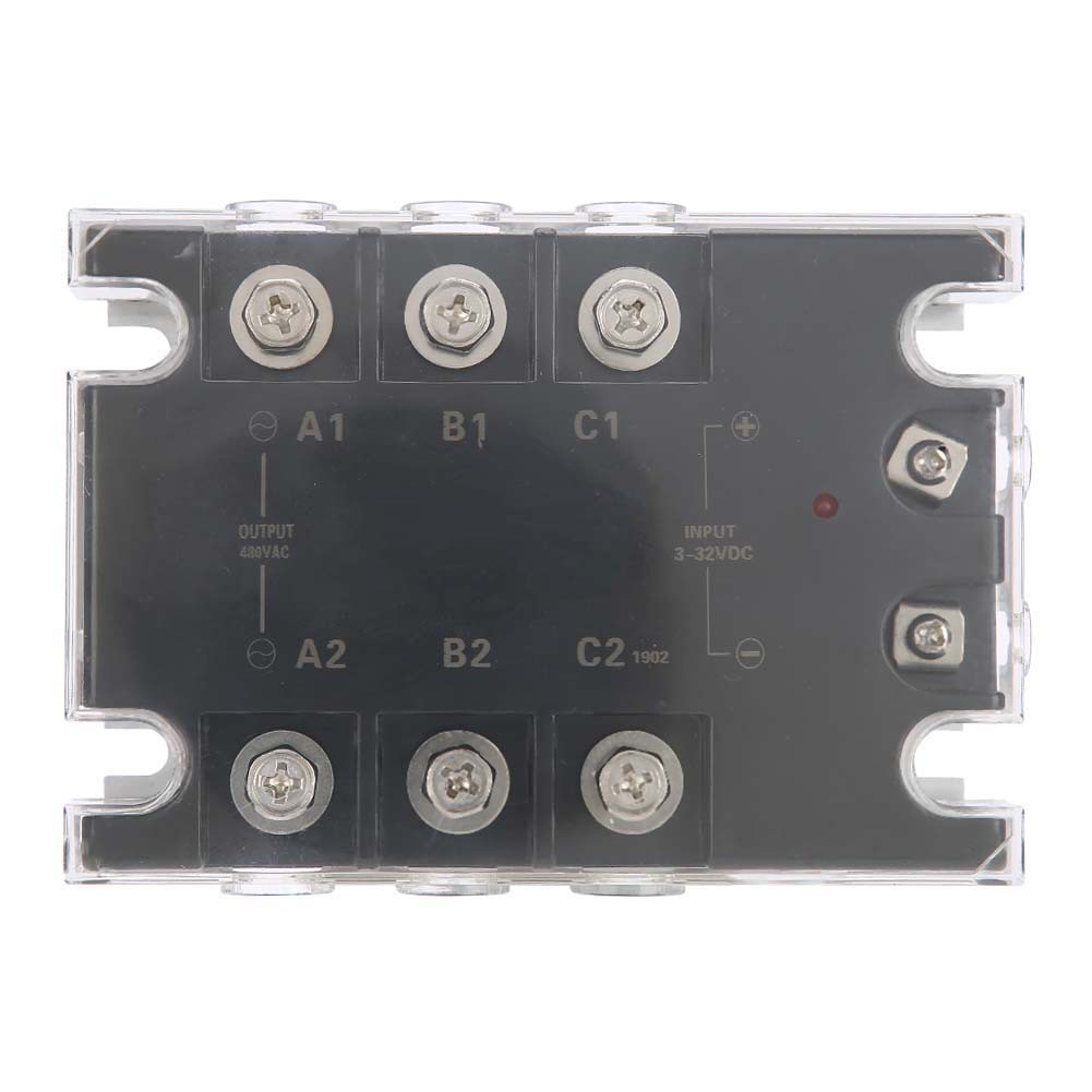 Solid State Relay 40A Solid State Relay Power Relay Module Industry Office For☜