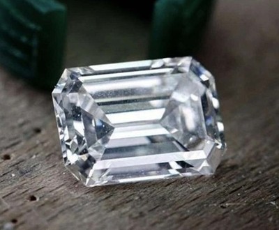 3.2 Ct Lab-Grown CVD Diamond | Emerald Cut | D Color | VVS1 Clarity | IGL  5ASG