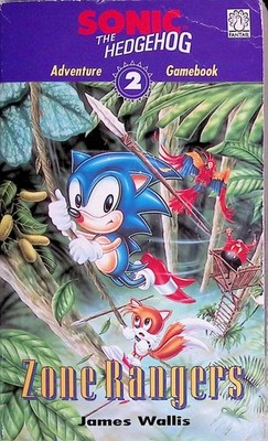 Sonic Adventure Gamebook 2 - Zone Rangers - 1./2. Edition - B-/B/B-