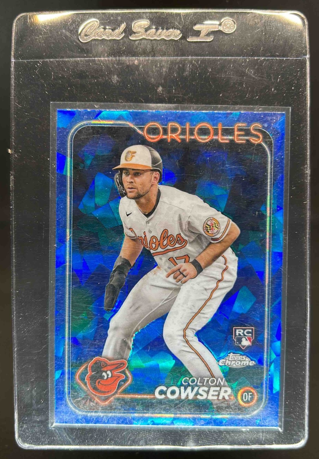 2024 Topps Chrome Sapphire Colton Cowser RC Rookie #257 Orioles