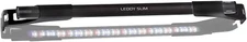 AQUAEL LEDDY SLIM LED LIGHT 20-27 inch BLACK PLANT 8000K 10W for AQUARIUM 120636