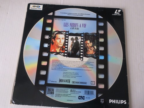 LES NERFS A VIF avec ROBERT DE NIRO - PAL - FRANCAIS - LASER DISC - Photo 3/3