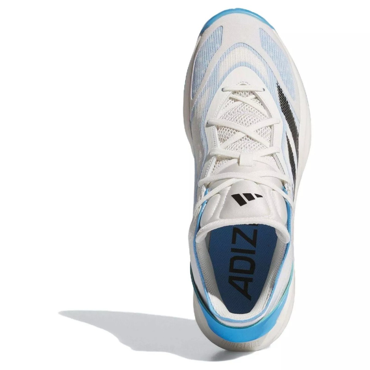 Adidas Adizero Select 2.0 White Cobalt Blue Basketball Shoes