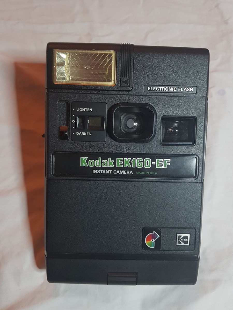 Kodak EK160-EF Vintage Instant Camera Classic 1970's RARE Retro