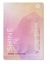 Regular Brightening Vitamin C Sheet Mask Facial Shine On Citrus 0.84oz