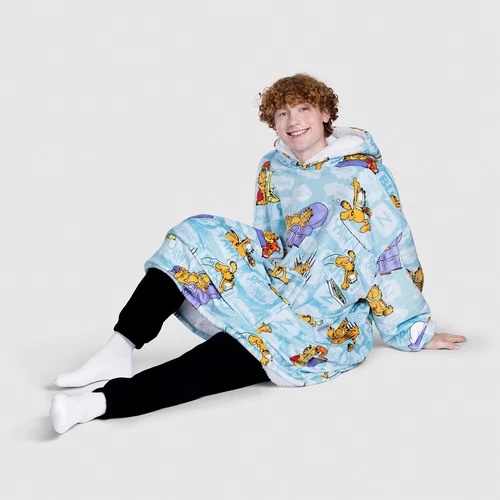 Garfield Pet Pouch Oversize Blanket Hoodie