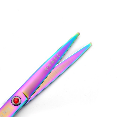 7 inch Pro. PET GROOMING Shears Cutting+Thinning+curved shears+steel comb sets - Picture 7 of 79