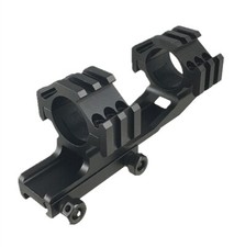 Dual PEPR 30mm/25mm Ring Cantilever Scope Flat Top Picatinny/Weaver Rail Mount