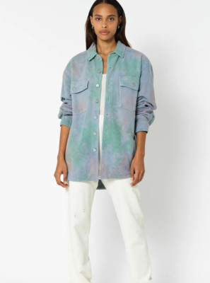 John Elliott Hudson Felt Coat / Cloud Dye / Size M-L 