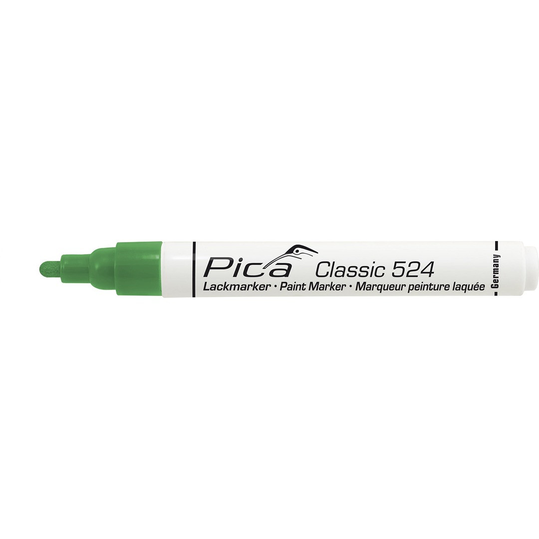 Pica Classic 524 Industry Paint Marker, Green 524/36