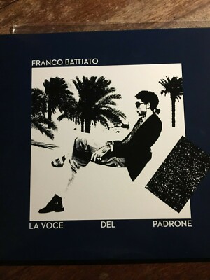 FRANCO BATTIATO-LA VOCE DEL PADRONE-40TH ANNIVERSARIO BLUE VINYL+CD LTD EDITION