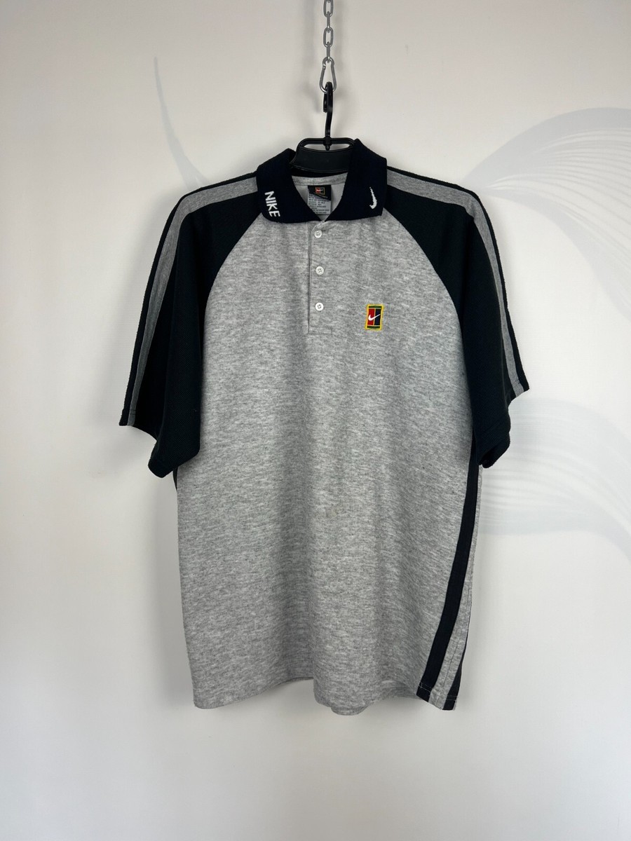 90s Nike Challenge Court Vintage Polo Shirt Size S | eBay UK