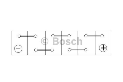BOSCH 0 092 S40 100 STARTERBATTERIE FÜR ALFA ROMEO ALPINA AUDI BMW CHEVROLET CH - Bild 7 von 9