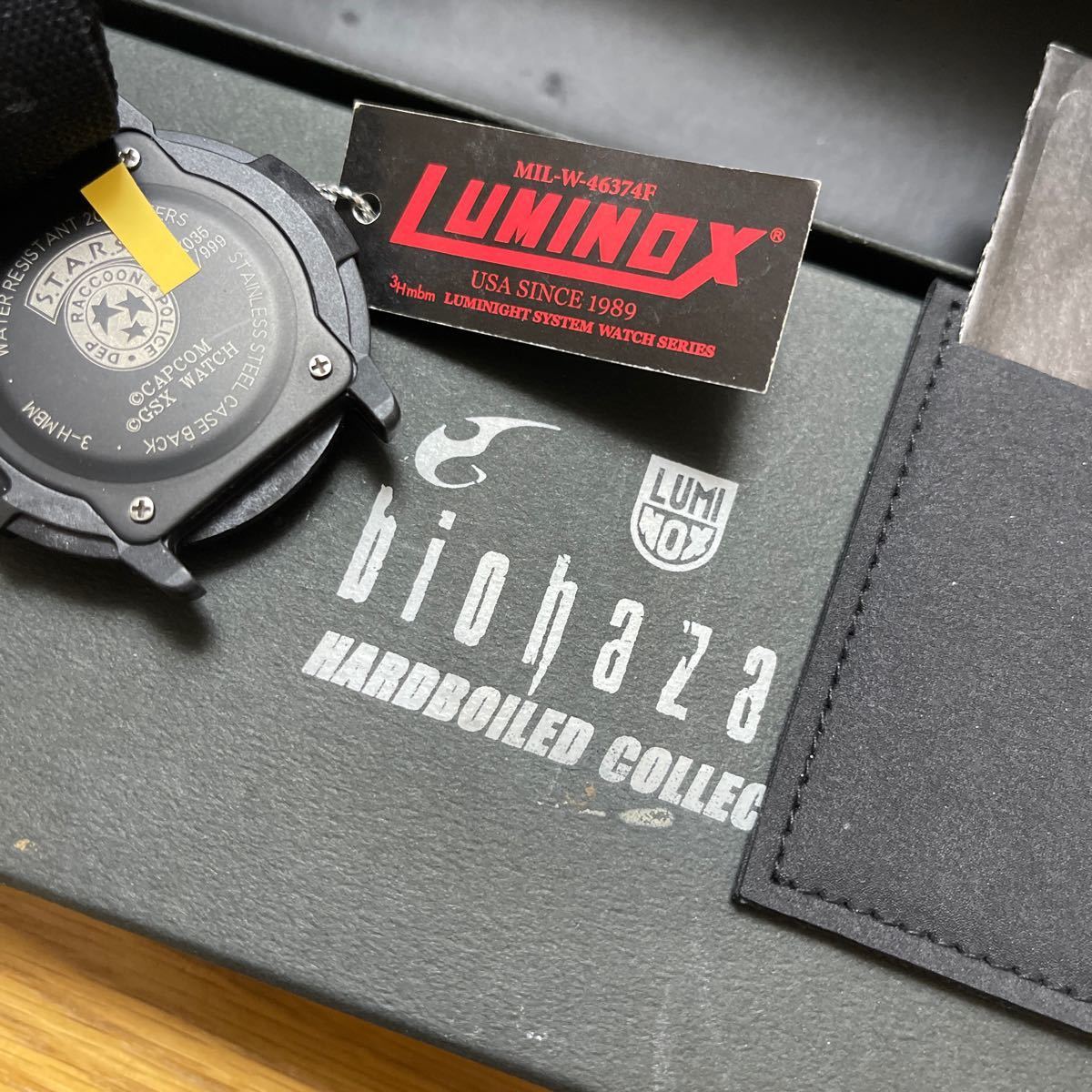 Luminox x Biohazard x GSX Watch Resident Evil 2003 Limited