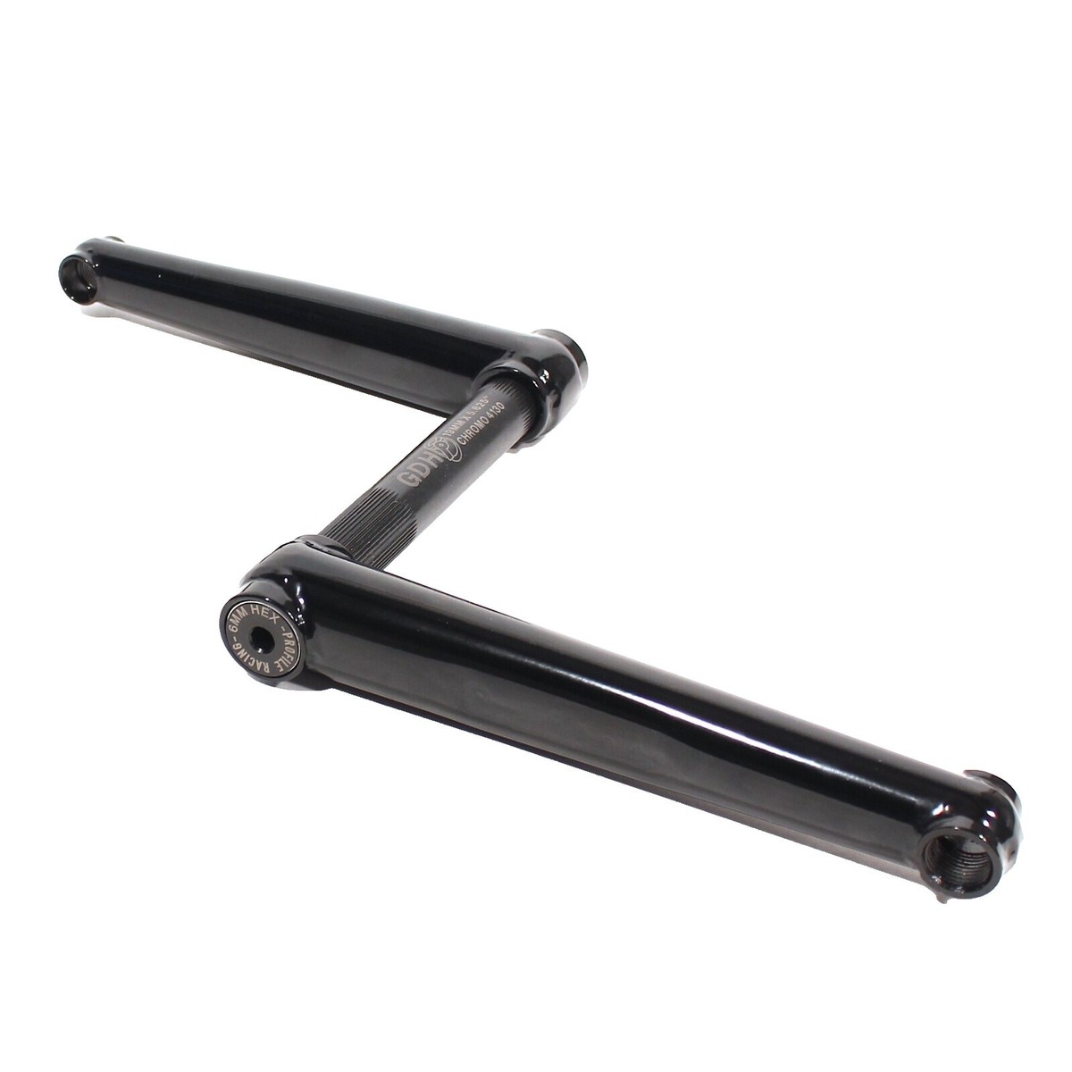 Bmx クランク Profile Racing PROFILE RACING - 3PC BMX CRANK KIT - 175mm - BLACK - W-BASE