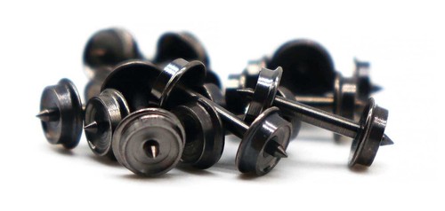 Intermountain IRC ~ Escala N ~ Metal ~ Paquete de 100 ~ Eje de ruedas de 33" 0,537" ~ 60057 | Zustand: New
