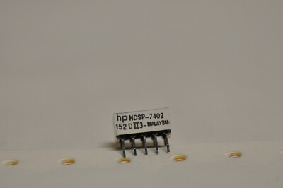 HP LED alphanumeric displays, lot of 8 pcs., old stock | eBay