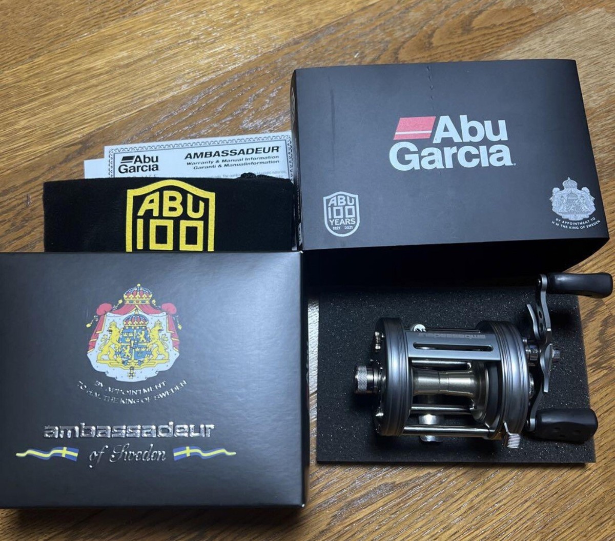Abu Garcia AMBASSADEUR 6500 100th Anniversary Model Fishing Abu Garcia AMBASSADEUR 6500 100th Anniversary Model Fishing