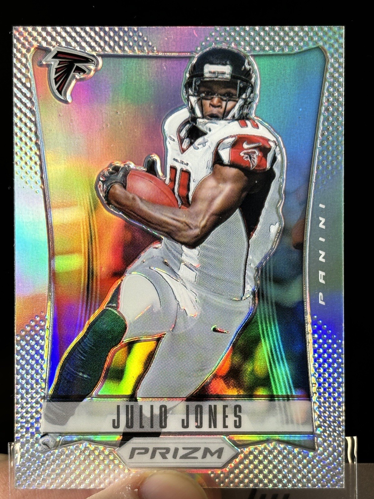 JULIO JONES 2012 PRIZM SILVER PRIZMS SP / SSP 1ST YEAR PRIZM ICONIC HOF 