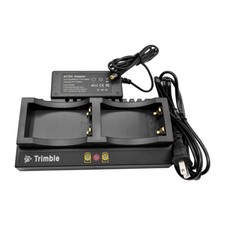 NUOVO TRIMBLE DOPPIO CARICATORE PER BATTERIA TRIMBLE 5700/5800/R8/R7/R6 GNSS GPS 54344