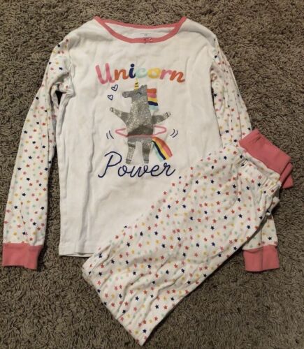 Clothes-Girls-Size 14-Carter's-Pajama Set Shirt and Pants (Lot of 4) - Picture 2 of 5