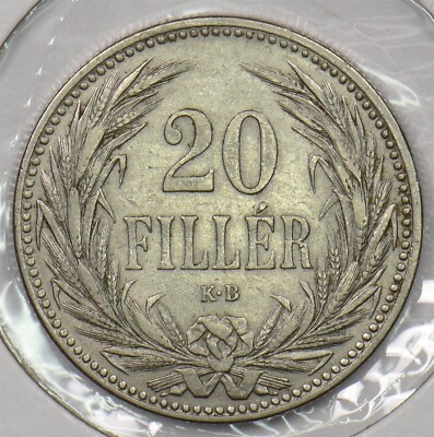Hungary 1893 20 Filler 199762 combine shipping | eBay