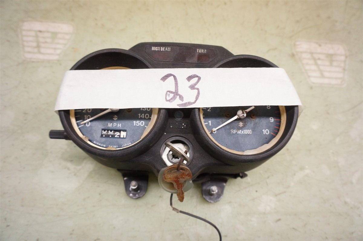 Suzuki GT 380 / 550 Gauges Gauge Speedometer Tachometer #23 Suzuki GT 380 / 550 Gauges Gauge Speedometer Tachometer #23