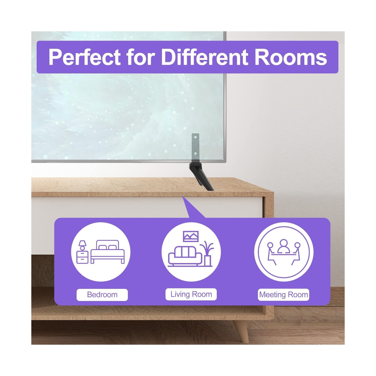 TV Base Stand for Vizio TV Legs Replacement, for Vizio 32 inch 40 inch