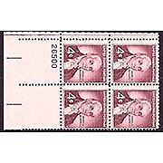 US Scott 1138 Plattenblock postfrisch (4 Cent) KOSTENLOSER VERSAND - Bild 1 von 1