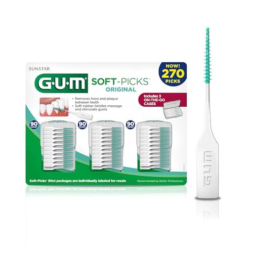 Soft-Picks Original, Easy to Use Dental Picks for Teeth Cleaning and Health, ... - Picture 1 of 6