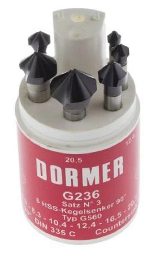 Dormer cheap countersink set