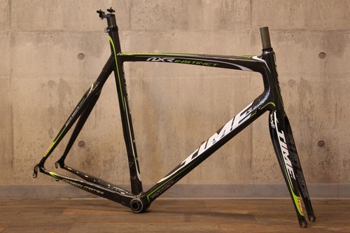 TIME NXR INSTINCT 2011 Carbon Road Bike Frame Set Size L Free Shipping From JP - Picture 2 of 10
