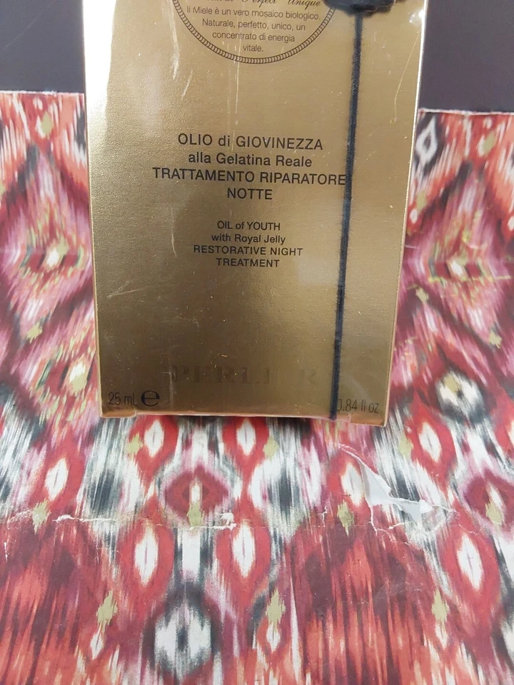 Perlier Royal Elixir Oil of Youth Restorative Night Treatment 0.84oz New Sealed - Image 2 of 3