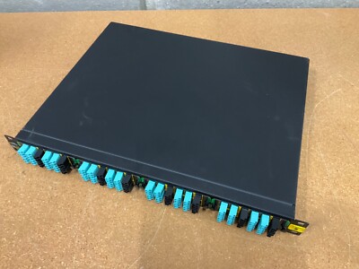 Virtual Instruments TPS-01OF Rack w/ 4 OM4 50UM TAP Patch Cassette 100-102490-01