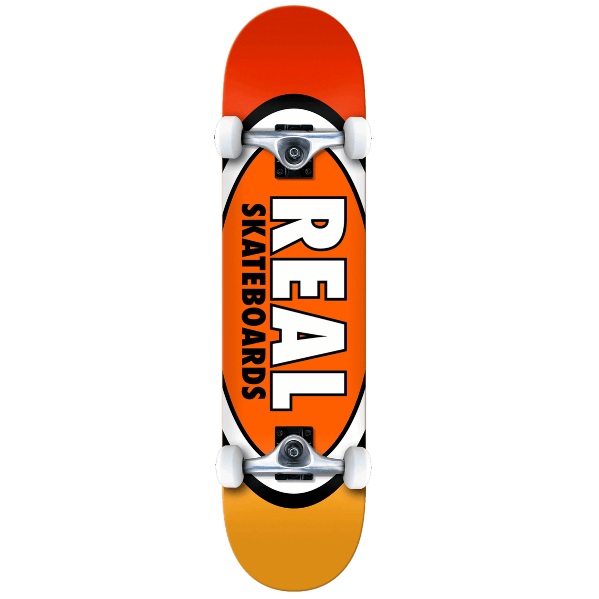 Real Skateboard Complete Team Edition Oval Orange 7.75