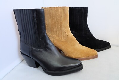 M&S PER UNA Western / Cowboy Stiefeletten mit INSOLIA & FLECKENABWEISEND