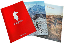 Set of 3 COTOPAXI Gear for Good CATALOGS - Spring/Summer 2017 & 2018 Fall 2018