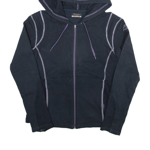 KAPPA Hoodie Blue Full Zip Girls M - Picture 5 of 6