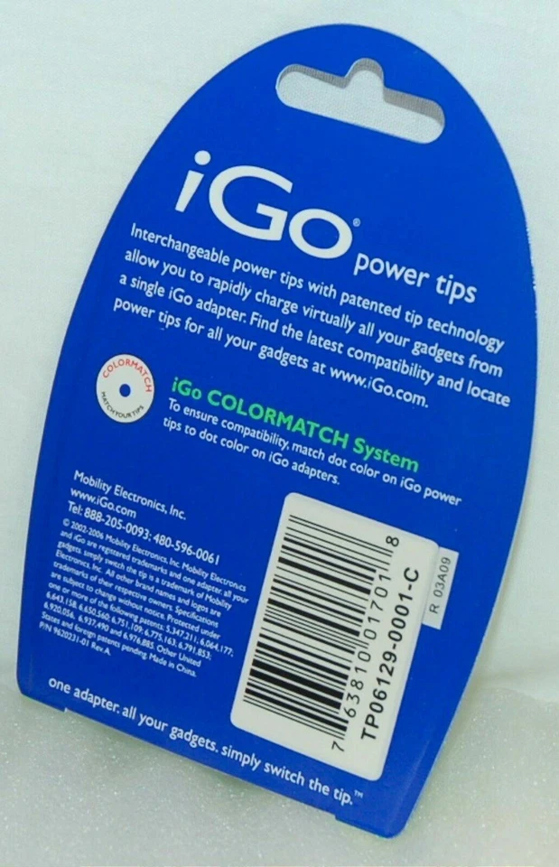 NEW iGo Samsung Cell Phone 20-Pin Power Charge A129 Tip M520 T429 U470 A737 M510 - Image 3 of 3