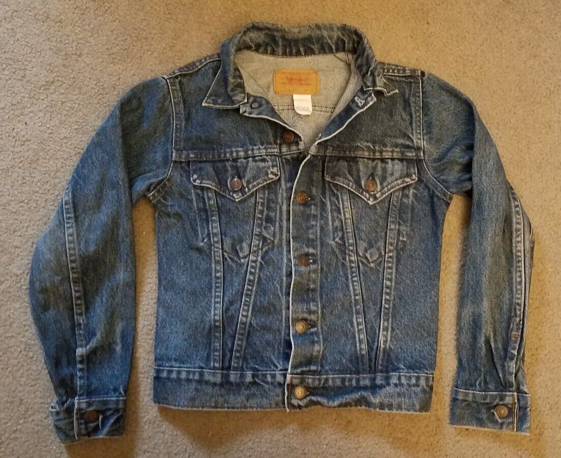 Vintage Levi's Denim Jacket 70704-0126 Trucker Type 3 No Vintage Levi's Denim Jacket 70704-0126 Trucker Type 3 No