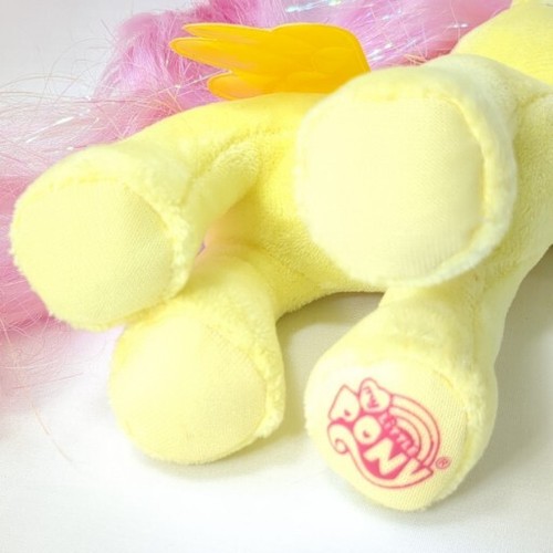My Little Pony Peluche Fluttershy Rainbow Dash, Pozione Nova Giallo Ty Sparkle MLP - Foto 7 di 18