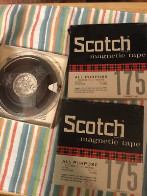 Bande Magnétique Scotch 175 – 270m – Superlife – Bobine à Bobine – NOS