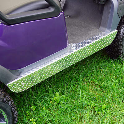 Golf Cart Diamond Plate Rocker Panels for Club Car Precedent