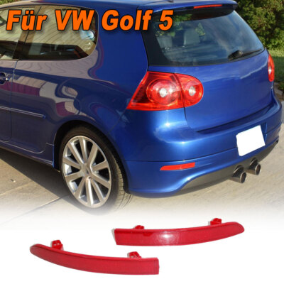 Rear Left Right Rear Tail Light Reflector for VW Golf 5 MK5 R32