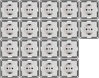 Schutzkontakt-Steckdose Mcpower Cup 250V~/16A, Up, Einsteckschutz, 18Er-Pack