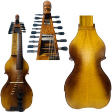 Carved solid wood Baryton SONG Maestro 6x10 strings 25 1/4 " 641mm BARYTON
