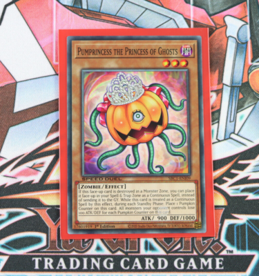 YuGiOh Pumprincess the Princess of Ghosts SBC1-ENI09 1st Edition